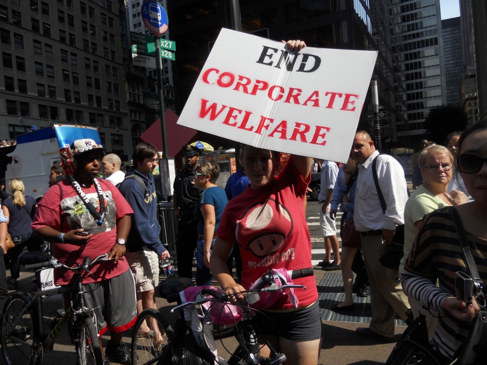 Calculating the Real Cost of Corporate Welfare Calculating the Real Cost of Corporate Welfare
