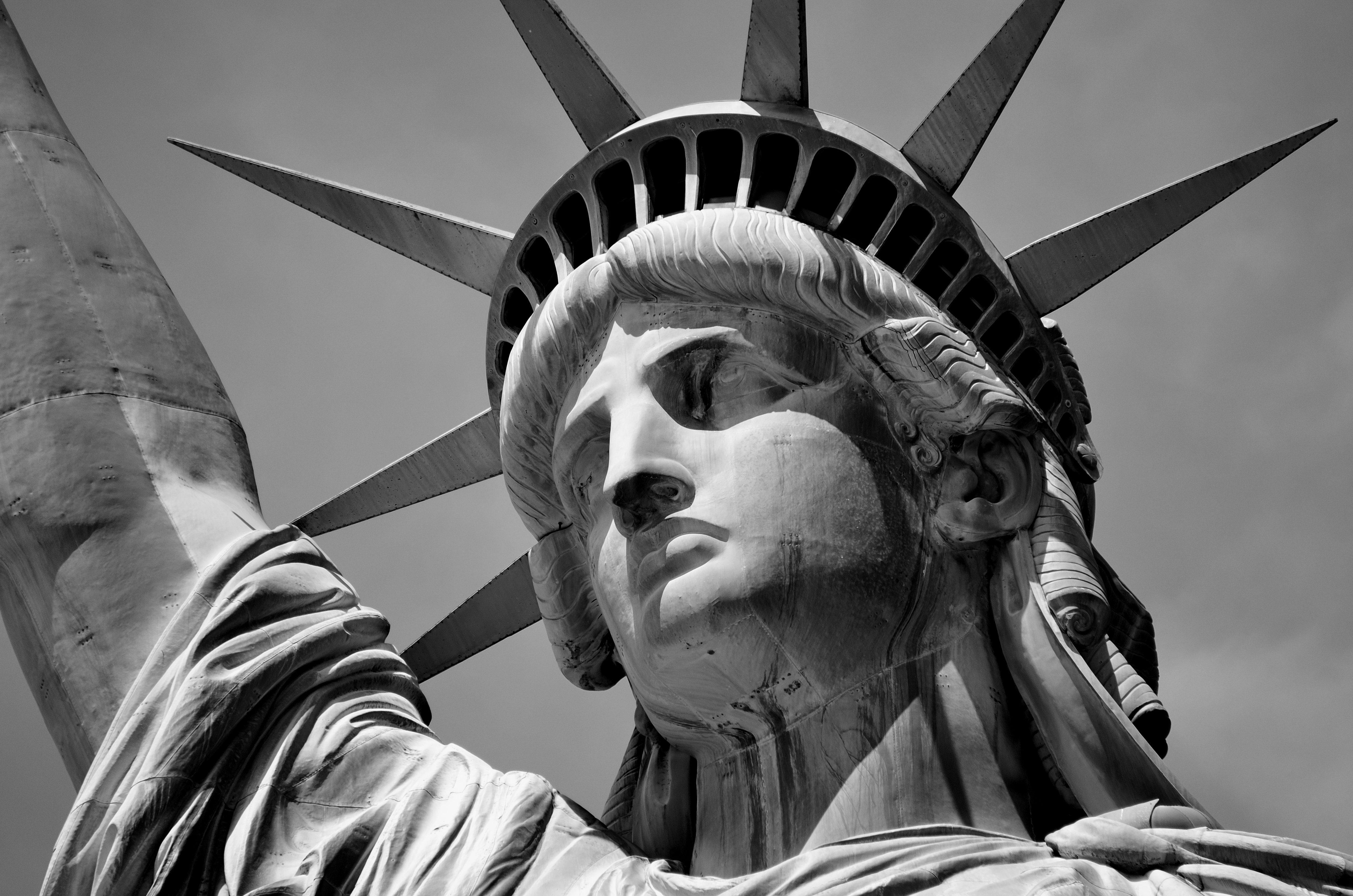 Нью-Йорк статуя свободы Эстетика