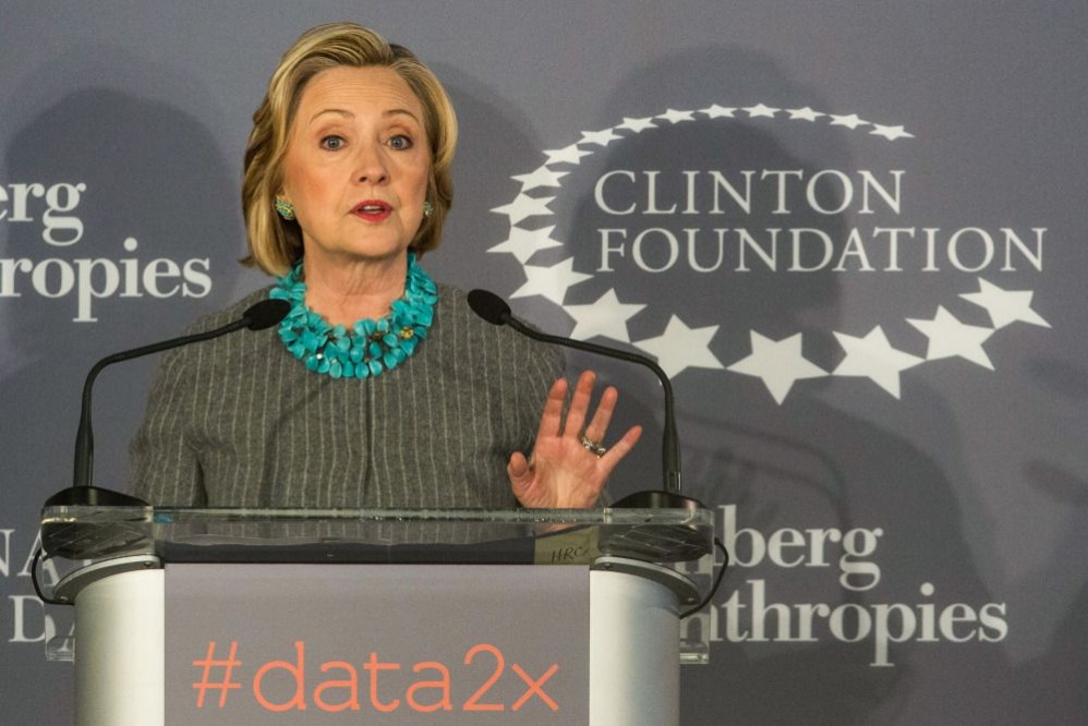 In 2013, The Clinton Foundation Only Spent 10 Percent Of Its Budget On Charitable Grants