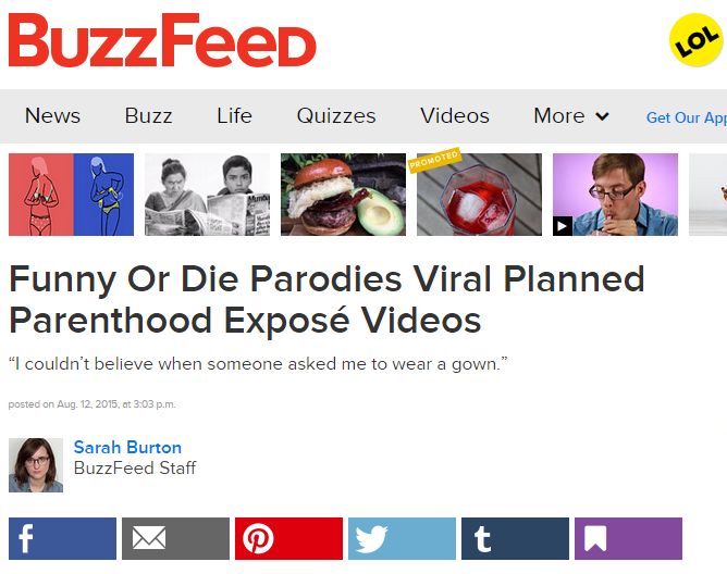 BuzzFeed Abortion LOL