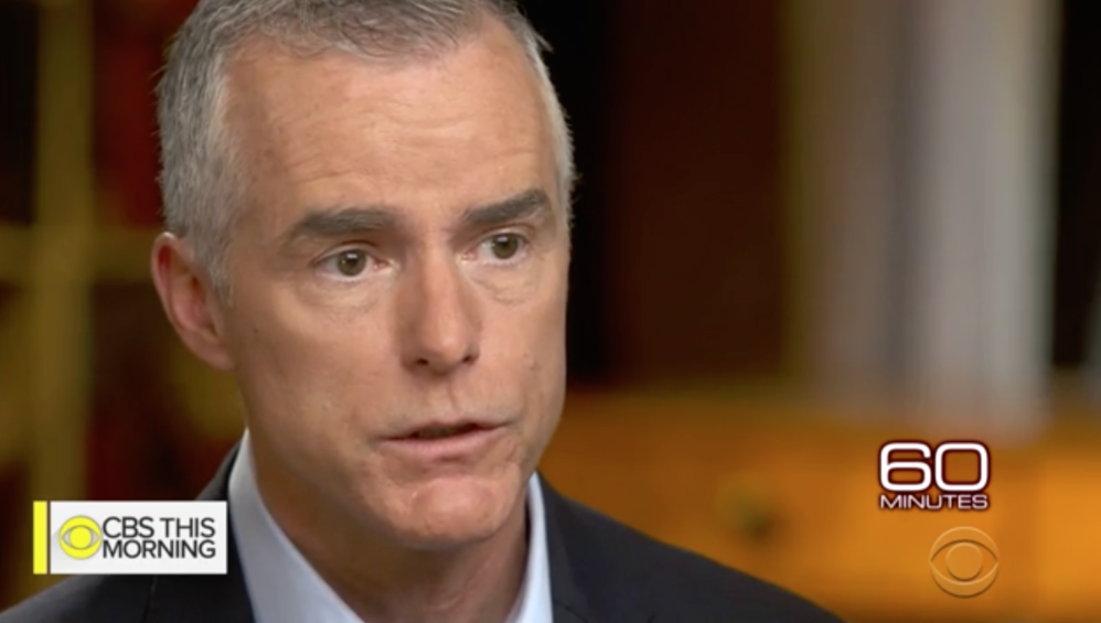 Andrew McCabe Admits Top NatSec Officials Plotted Coup Against Trump