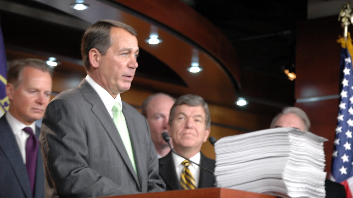 John Boehner talking