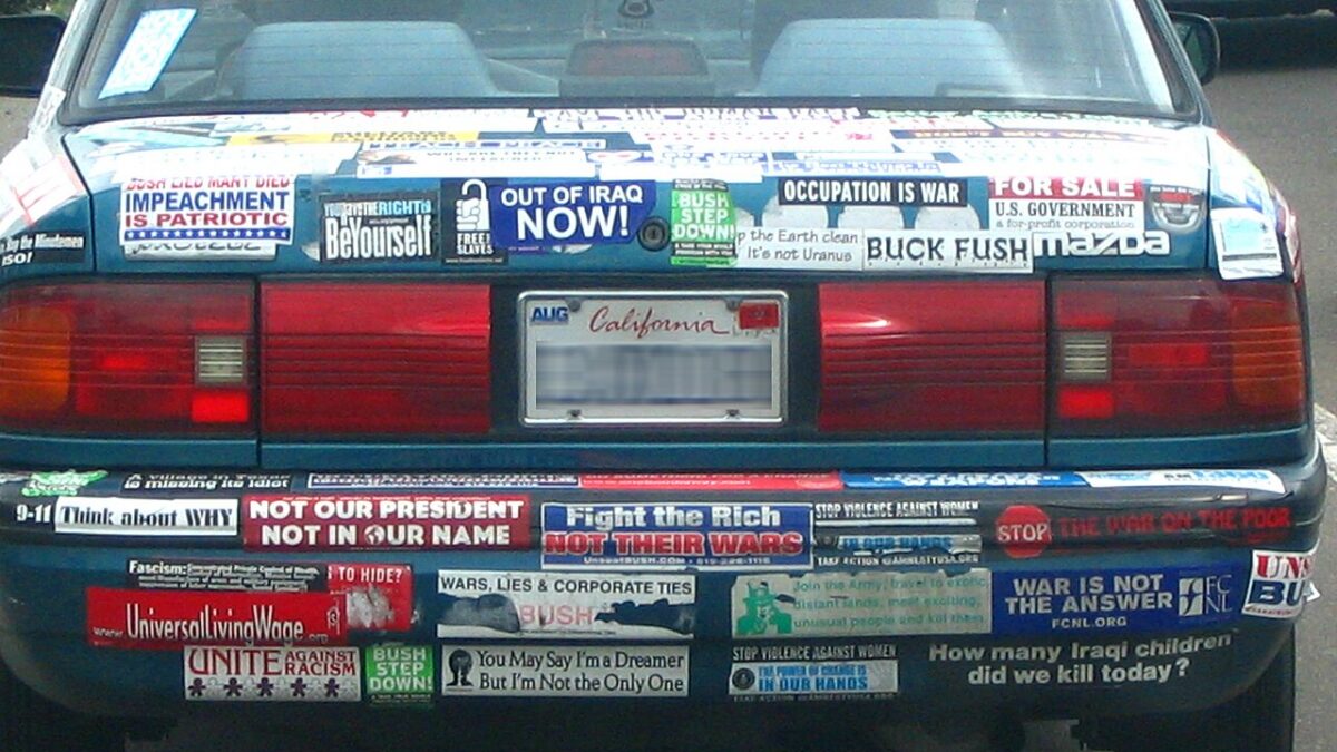 Liberal Bumper Stickers