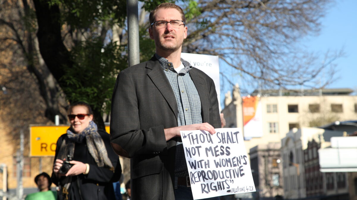 Pro-Choice Protester