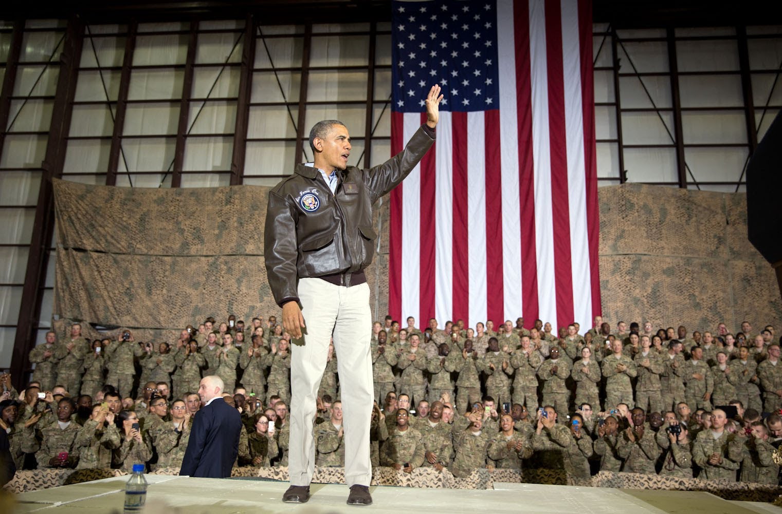 Обама в армии