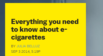 Everything E-Cigarettes