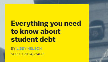Everything Student Debt