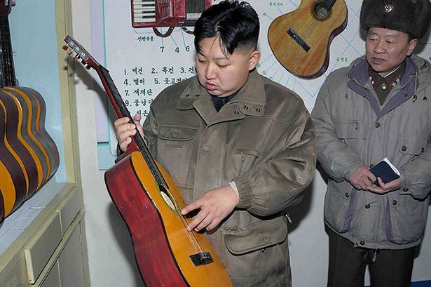 Kim Jong Un Guitar
