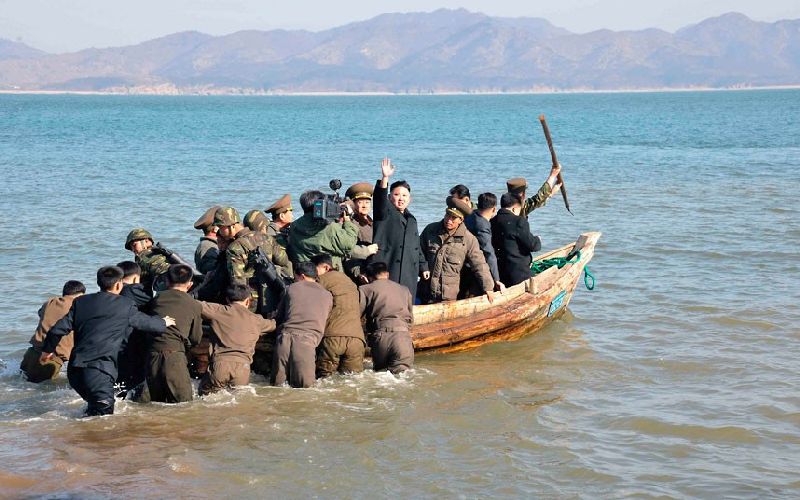 Kim Jong Un I'm On A Boat