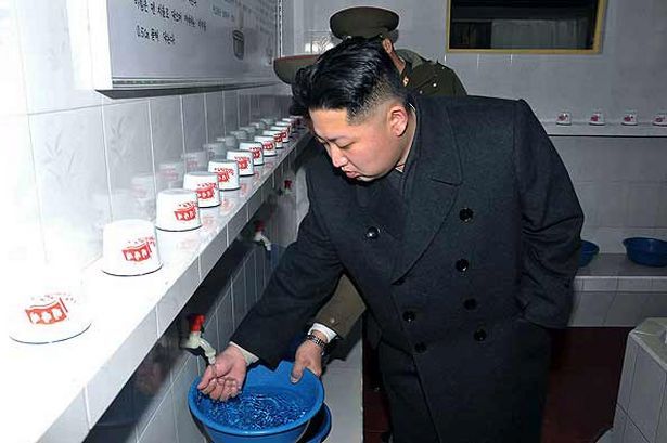 Kim Jong Un Water