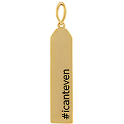 CR4006-'icanteven'-Gold-Tag
