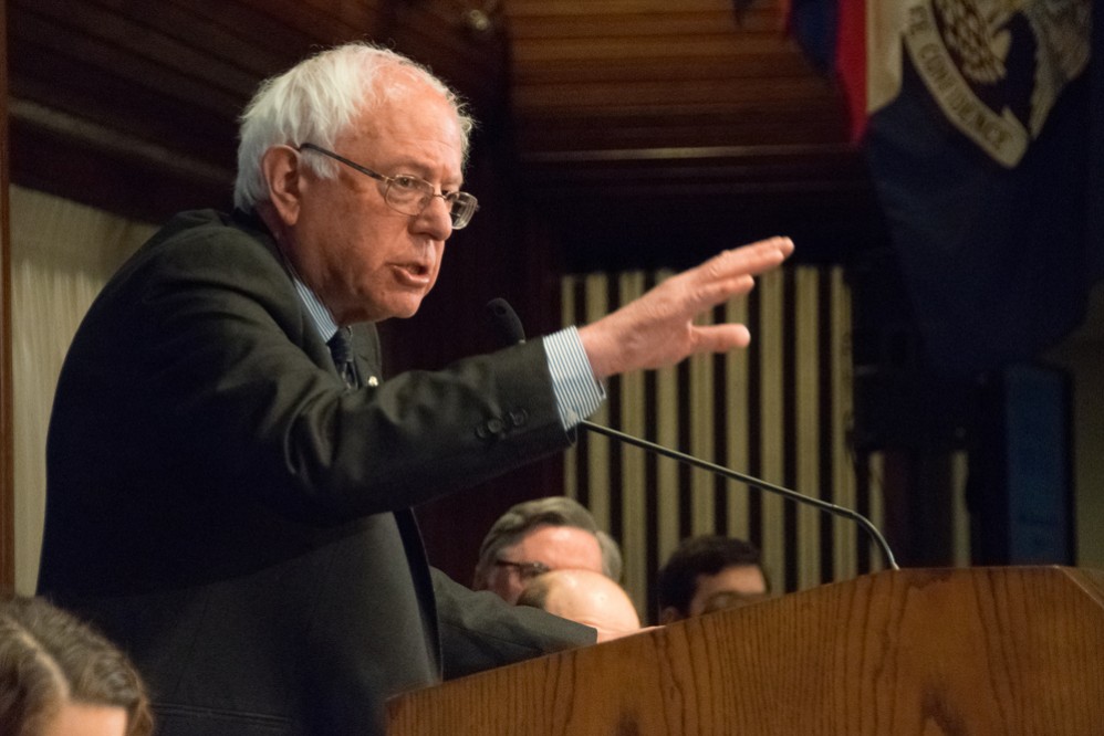 Bernie Sanders Generously Gives Homeless Man Money Out Of