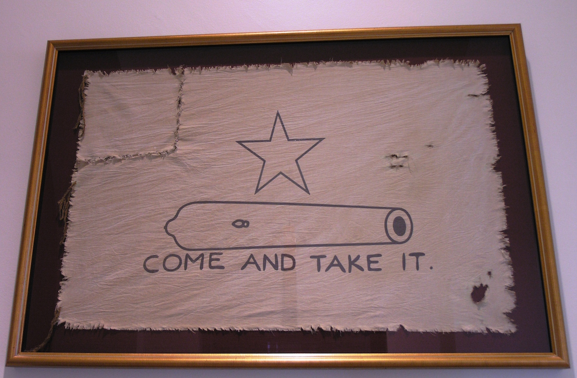 Come And Take It': A Texan Symbol Of Defiance For Sale : NPR