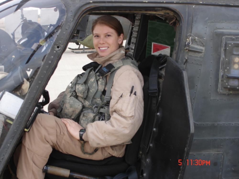 Amber Smith Shares Her Journey As A Combat Helicopter Pilot In The Middle East