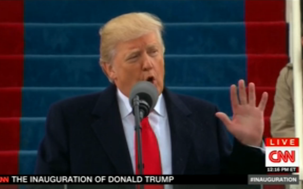 Here's The Full Transcript Of Donald Trump's Inauguration Speech
