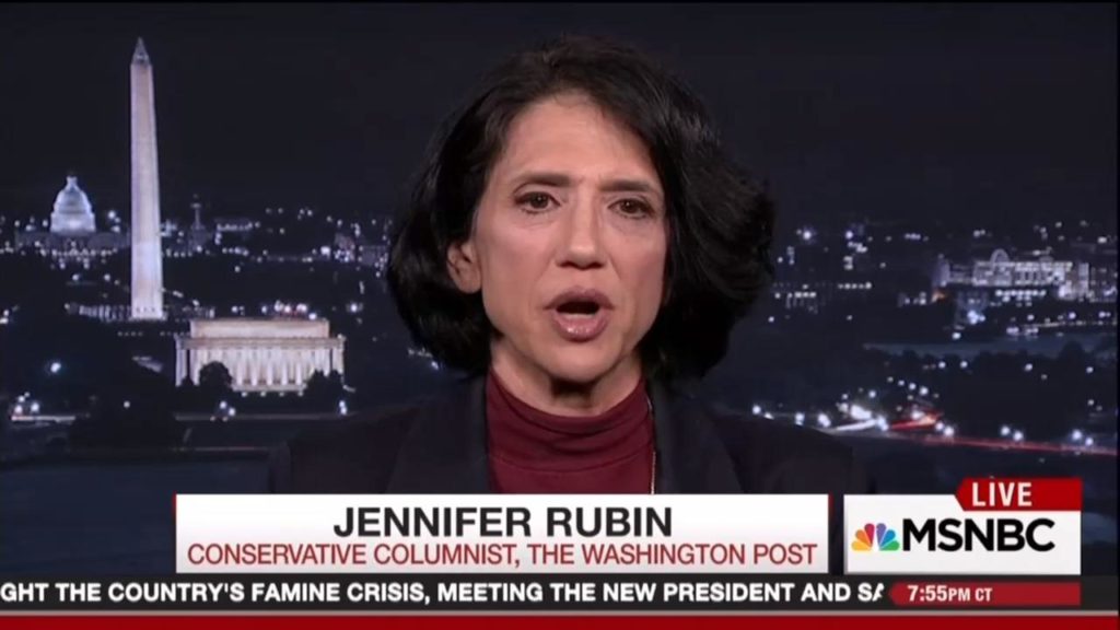 Jennifer Rubin MSNBC The Federalist