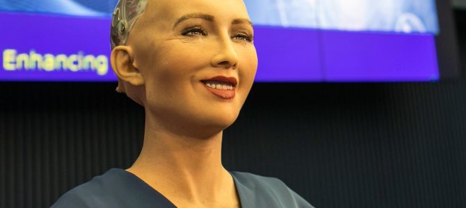 AI artificial intelligence, Sophia the robot