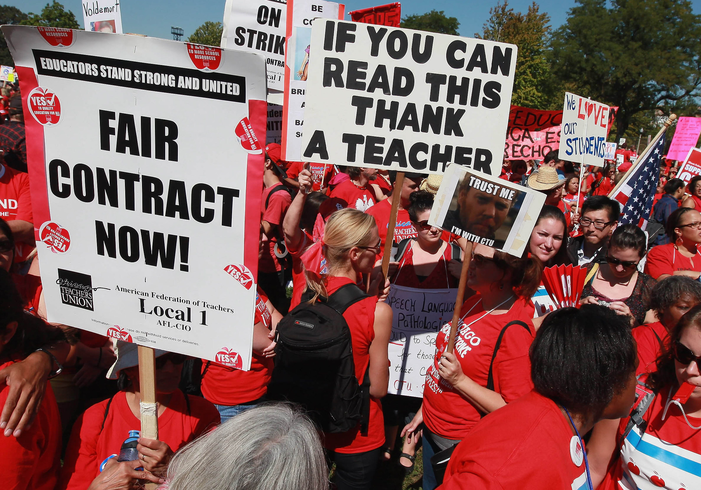 Teachers on strike The Federalist
