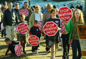 hyde amendment stop abortion now protest