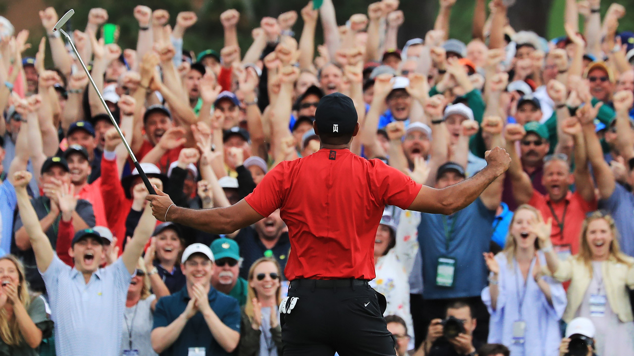 Tiger Comes From Behind To Win Fifth Masters Title