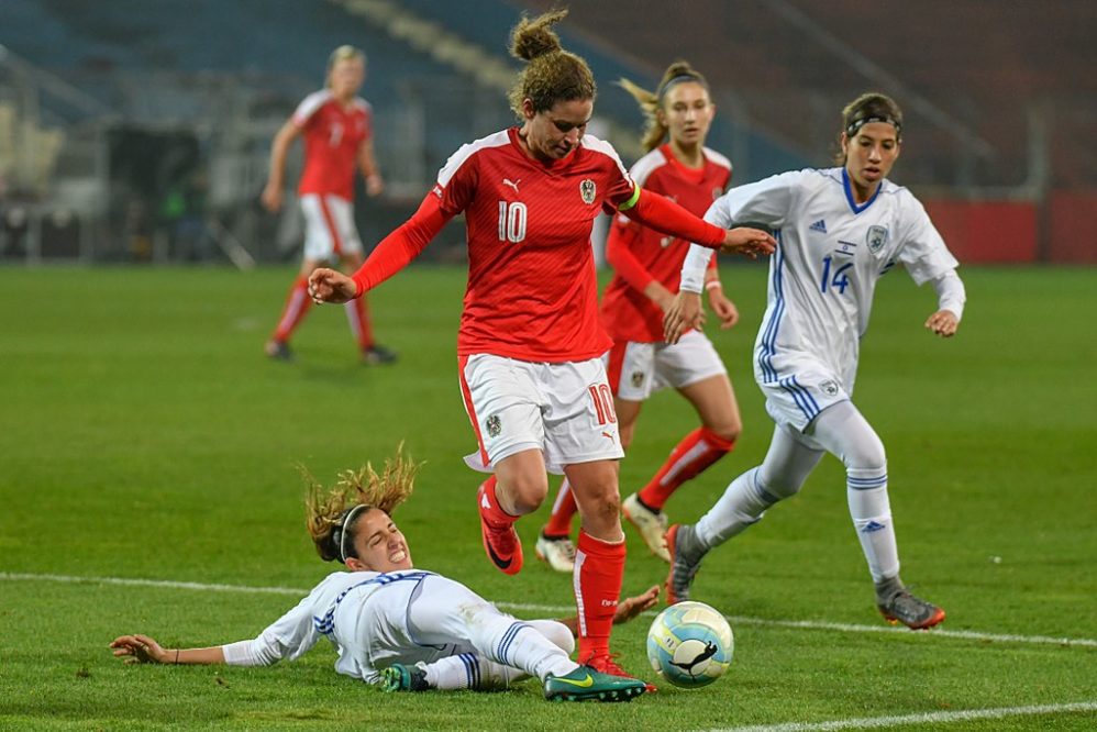Yes, There Is A Soccer Pay Gap: The Women Make More Than The Men Do 1024px-20171123_FIFA_Womens_World_Cup_2019_Qualifying_Round_AUT-ISR_850_6390-998x666
