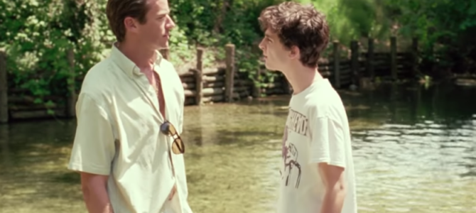 Call Me By Your Name trailer, LGBT activism