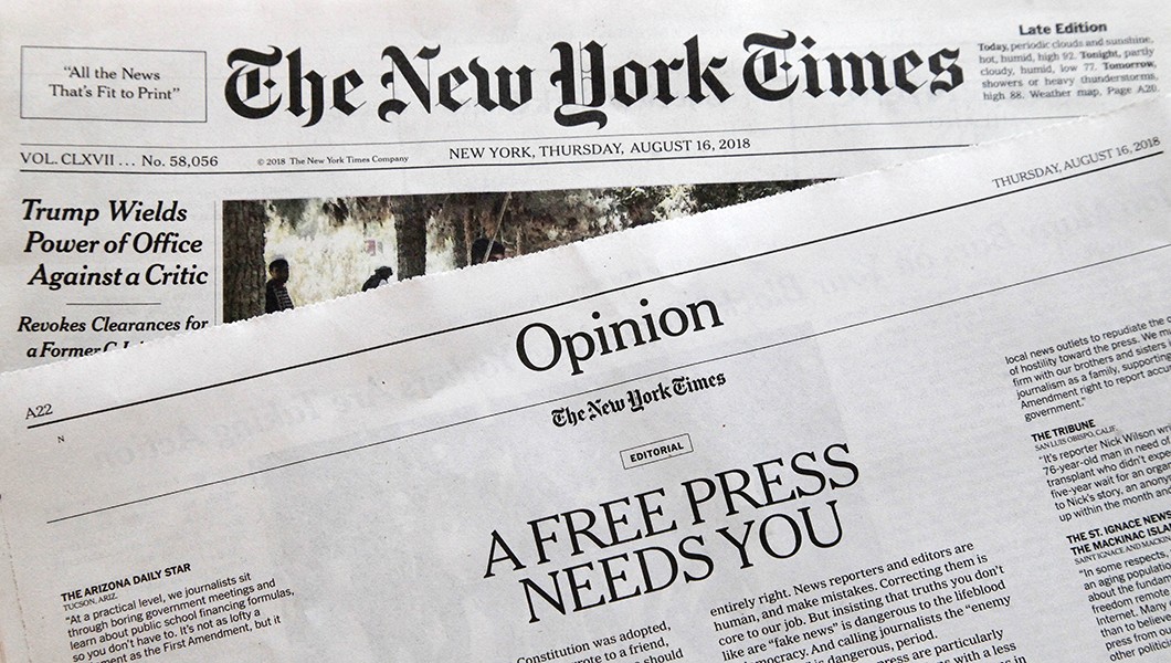 Petulant Propagandist Press Protests — Journalists Are Having A Meltdown Over Journalism Being Done To Them
