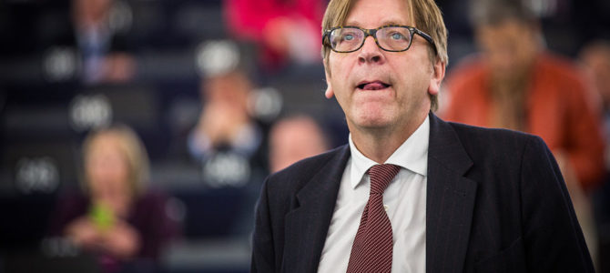 Guy Verhofstadt talks of EU empire