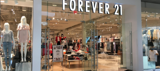 Forever 21 fast fashion