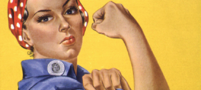 women, feminism, Rosie the Riveter