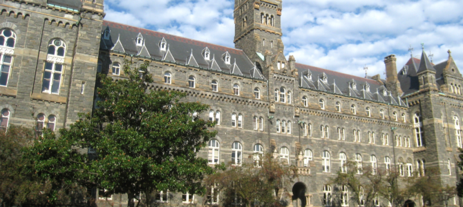 Title IX letter from Georgetown