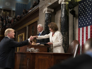President Trump delivers his State of the Union address. Official White House Photo by D. Myles Cullen.
