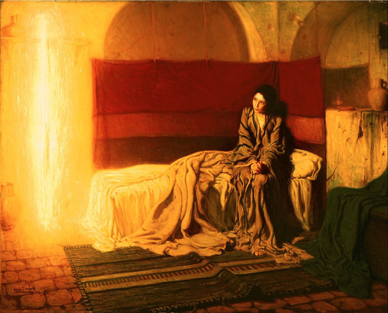 Christmas Painting The Annunciation