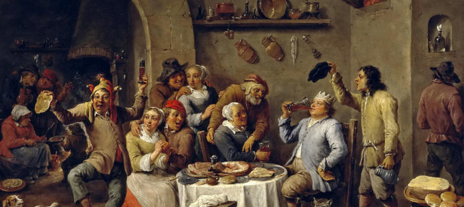 Twelfth-Night (The King Drinks), by David Teniers the Younger.