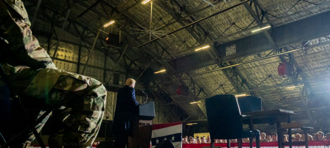 President Trump at Joint Base Andrews Air Force Base December 20, 2019. Shealah Craighead/The White House.