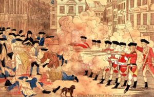 The Boston Massacre. Paul Revere.