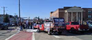 A Trump Truck grabs the premium spot. Christopher Bedford/The Federalist.