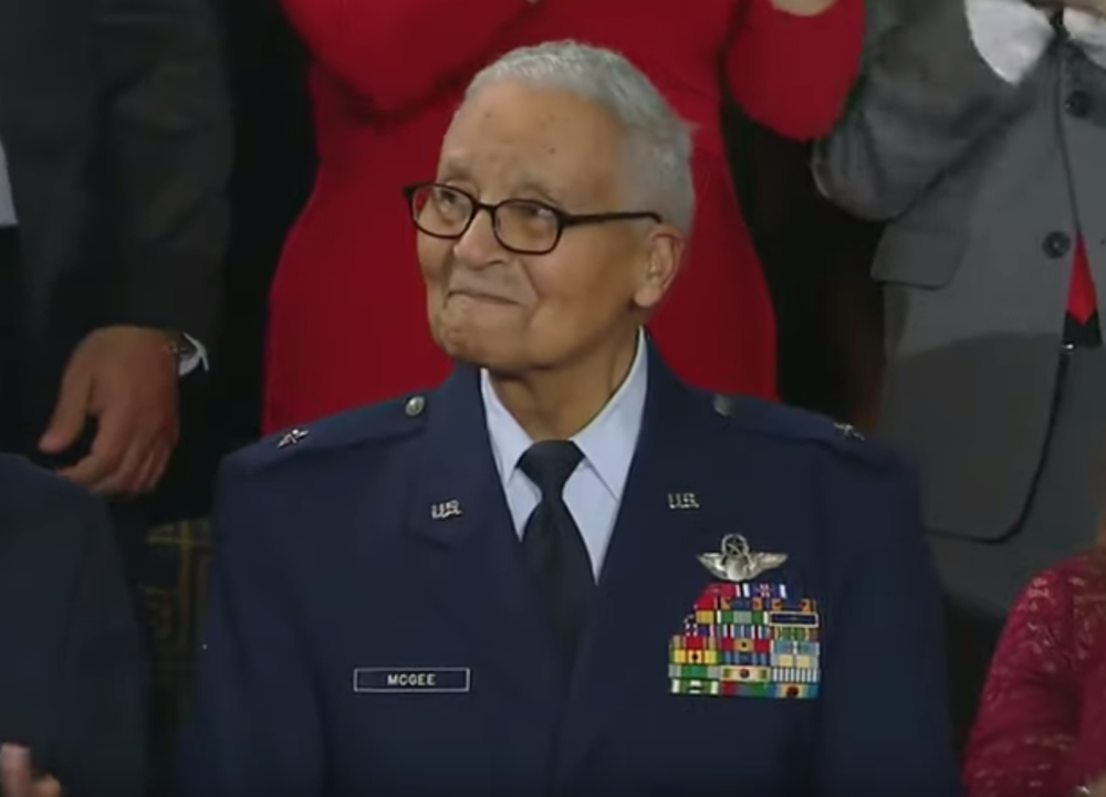Donald Trump Honors Tuskegee Airman During State Of The Union