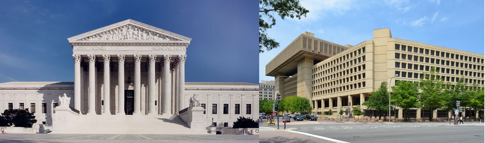 U.S. Court - Supreme Court. FBI Building - Brunswyk.