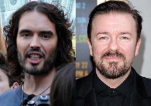 Ricky Gervais and Russell Brand