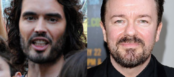 Ricky Gervais and Russell Brand