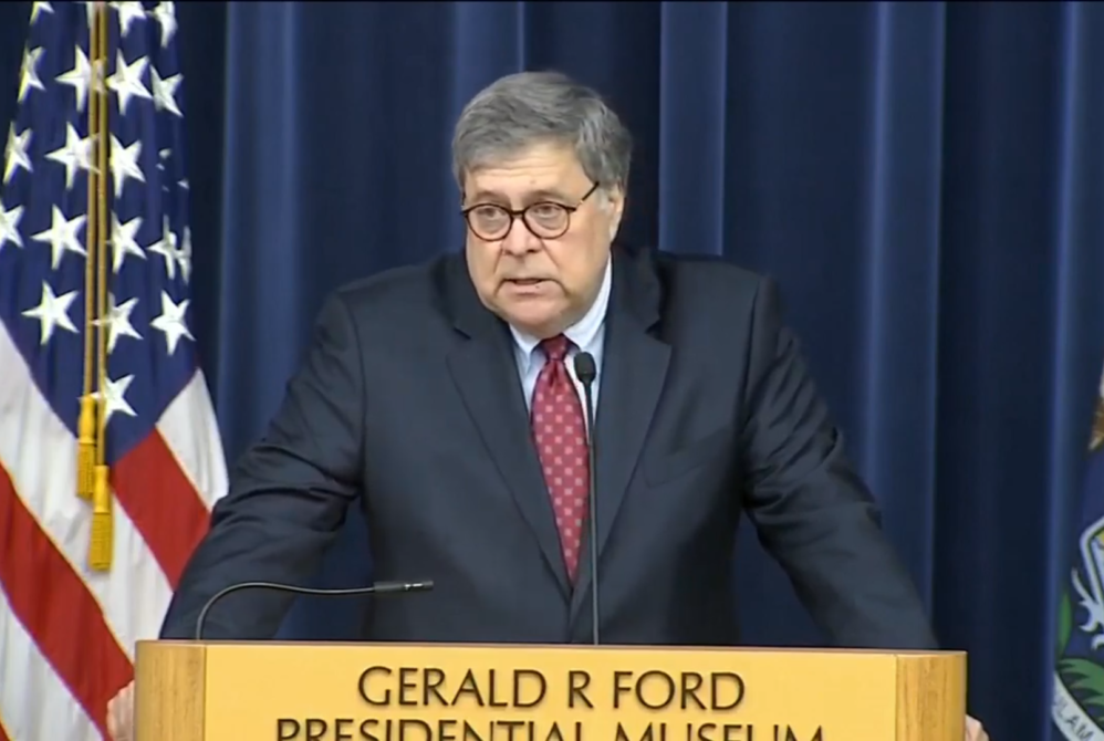 AG Barr Slams Hollywood, Big Tech For ‘Kowtowing’ To The Chinese Communist Party