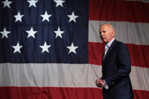 Joe Biden in Clear Lake, Iowa in August 2019. Gage Skidmore/Flickr.
