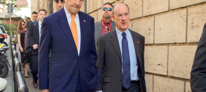 Jonathan Winer and John Kerry