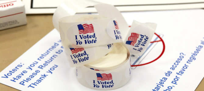 election voting sticker
