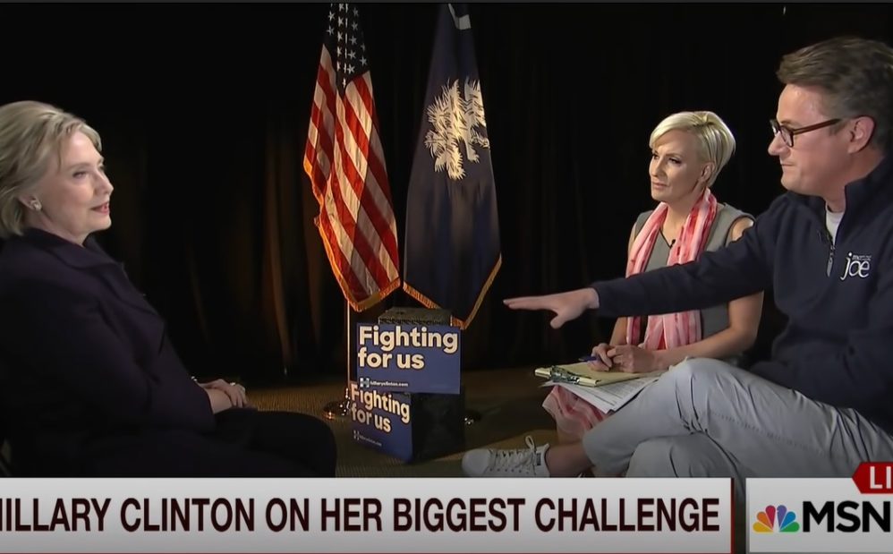 Joe Scarborough Says Biden Should Nominate Hillary Clinton