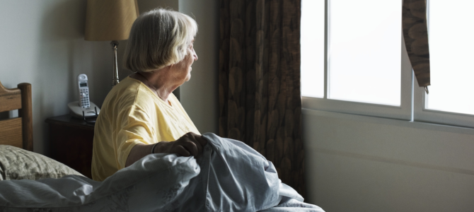 lockdown brings loneliness to nursing home residents