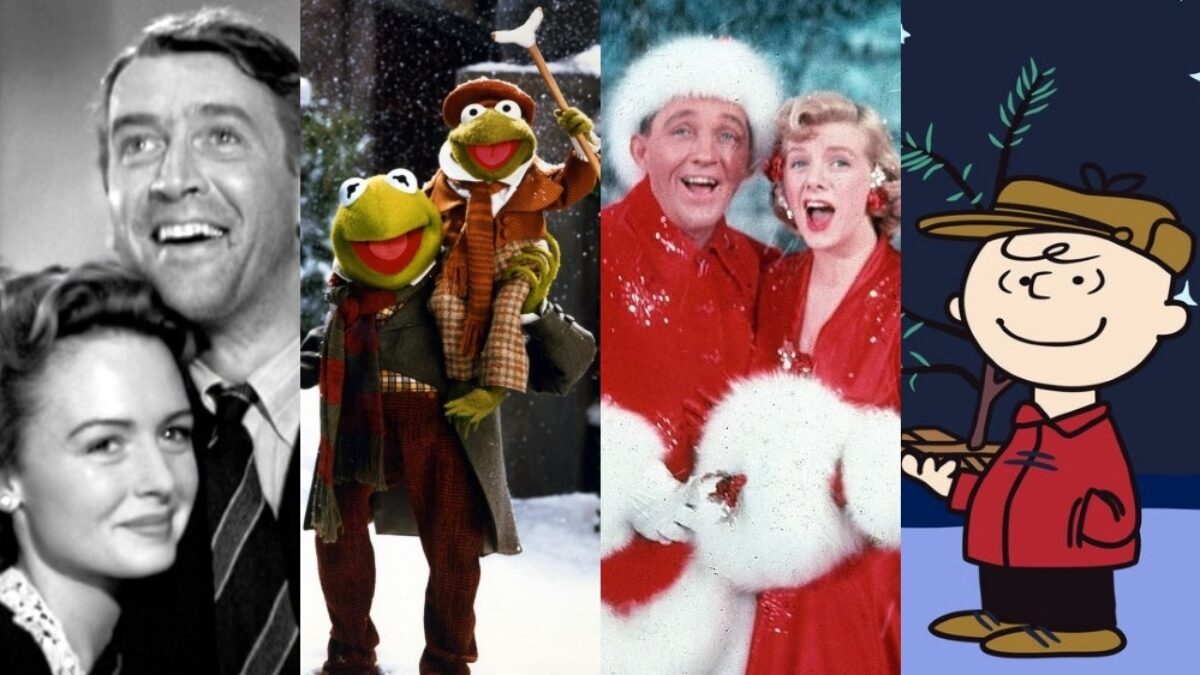 stills from Christmas classic movies