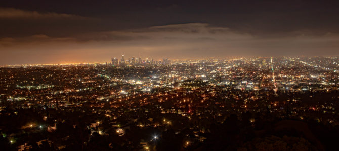 The Los Angeles skyline early in the morning. Söki/Flickr.