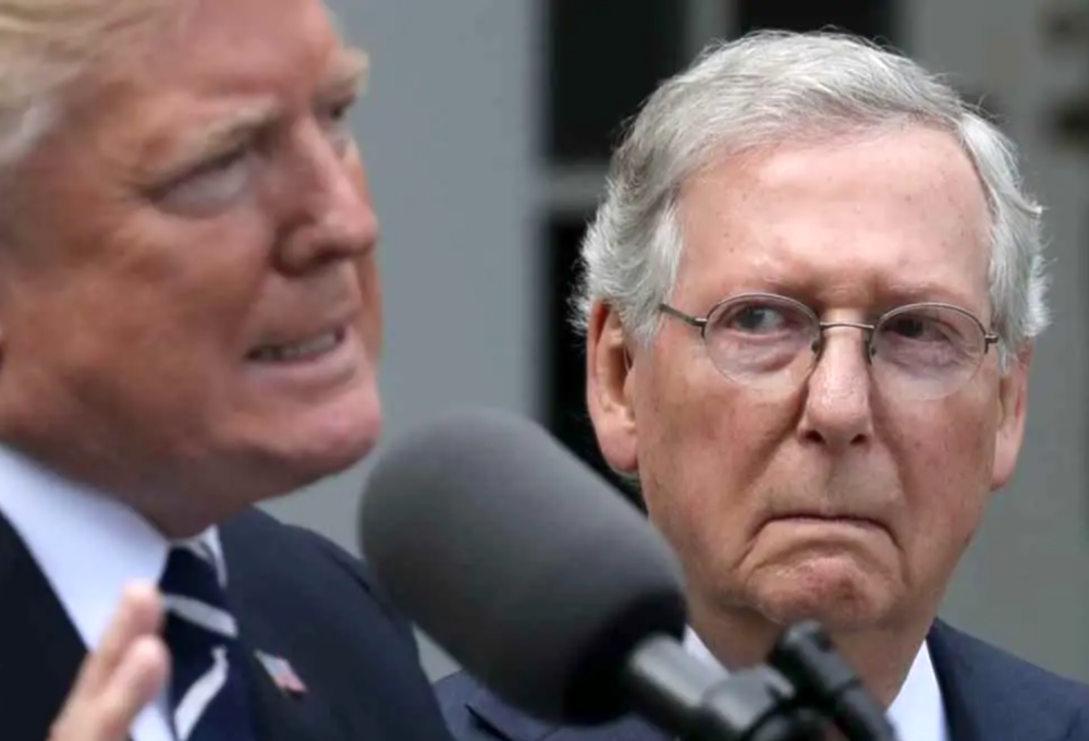 In A McConnell vs Trump Fight, It's Not A Contest